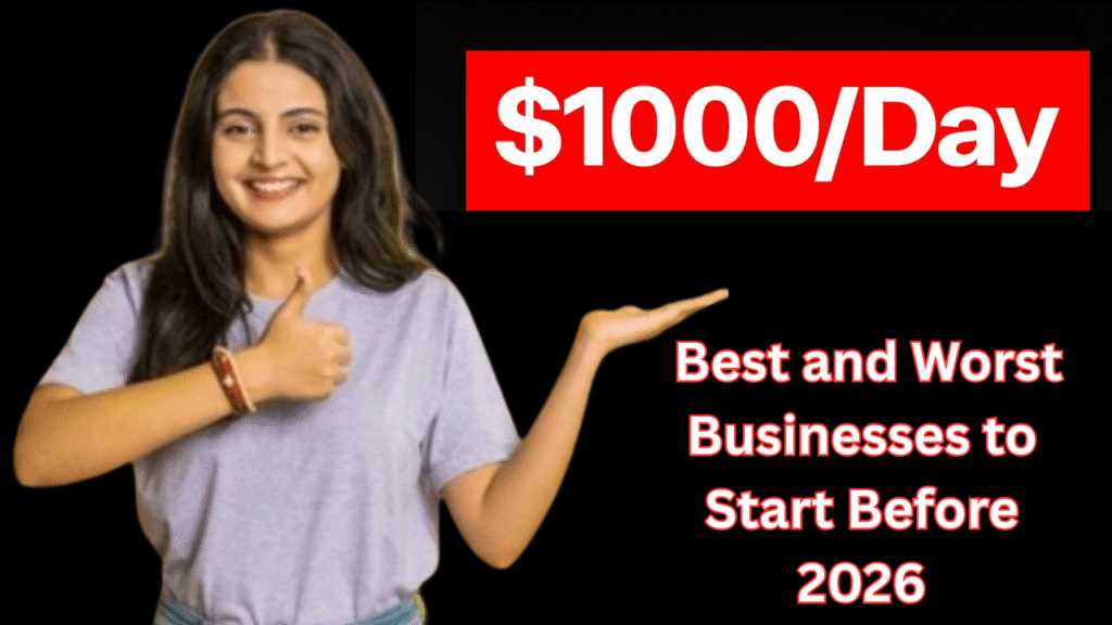 The Best and Worst Businesses to Start Before 2026