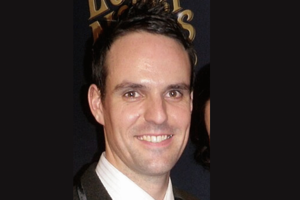 Portrait of Ben Lewis, West End and Australian musical theatre star known for his role as The Phantom, who passed away at age 46.